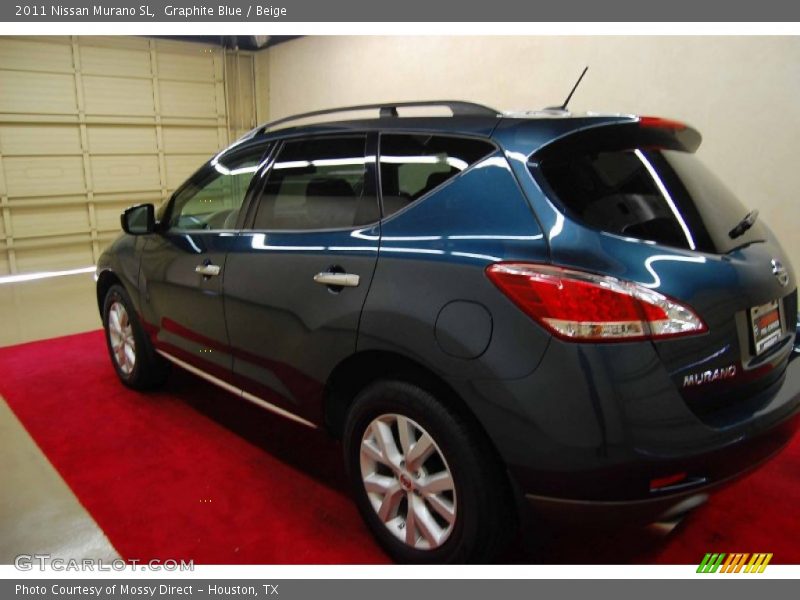 Graphite Blue / Beige 2011 Nissan Murano SL