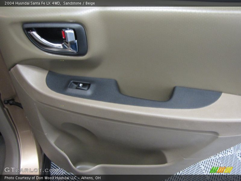 Sandstone / Beige 2004 Hyundai Santa Fe LX 4WD