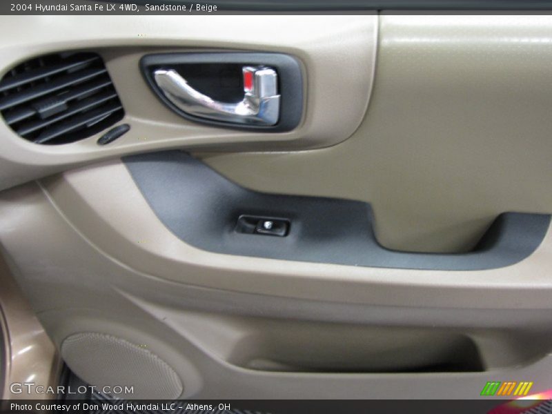 Sandstone / Beige 2004 Hyundai Santa Fe LX 4WD