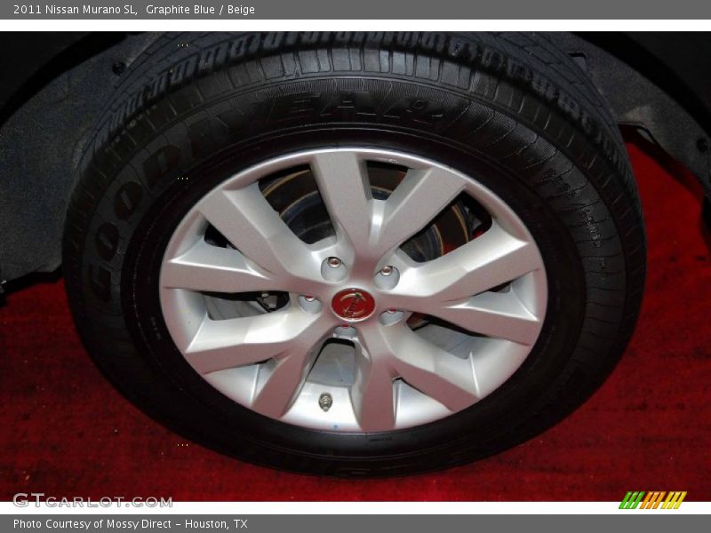 Graphite Blue / Beige 2011 Nissan Murano SL