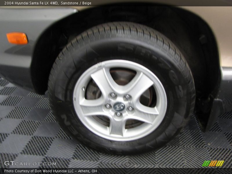Sandstone / Beige 2004 Hyundai Santa Fe LX 4WD