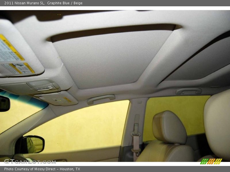 Graphite Blue / Beige 2011 Nissan Murano SL