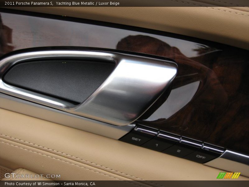 Yachting Blue Metallic / Luxor Beige 2011 Porsche Panamera S