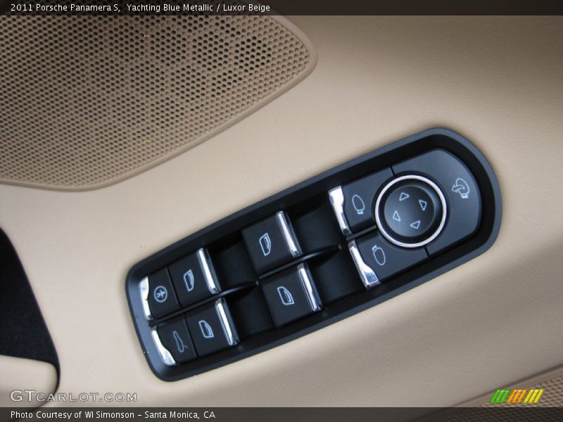 Yachting Blue Metallic / Luxor Beige 2011 Porsche Panamera S