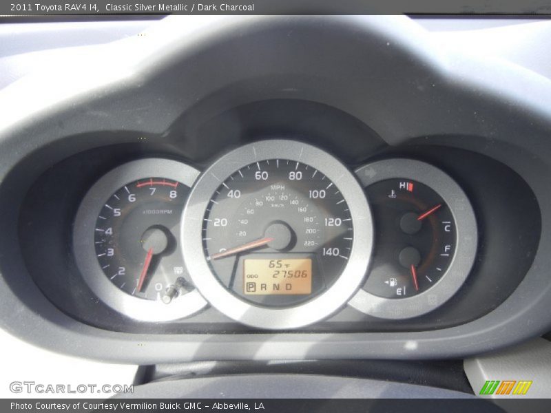 Classic Silver Metallic / Dark Charcoal 2011 Toyota RAV4 I4