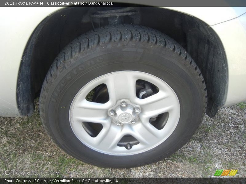 Classic Silver Metallic / Dark Charcoal 2011 Toyota RAV4 I4