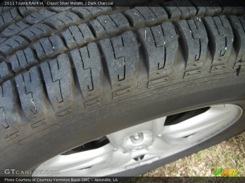 Classic Silver Metallic / Dark Charcoal 2011 Toyota RAV4 I4