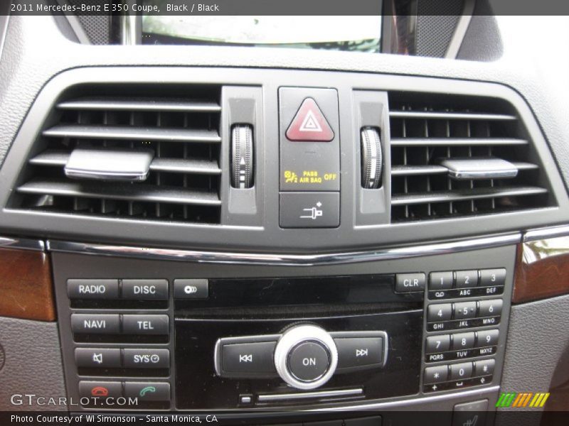 Black / Black 2011 Mercedes-Benz E 350 Coupe