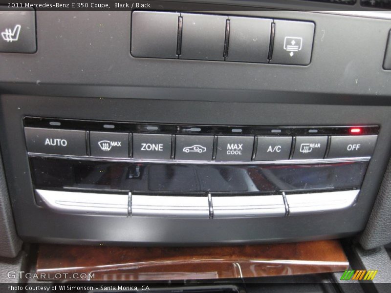 Black / Black 2011 Mercedes-Benz E 350 Coupe