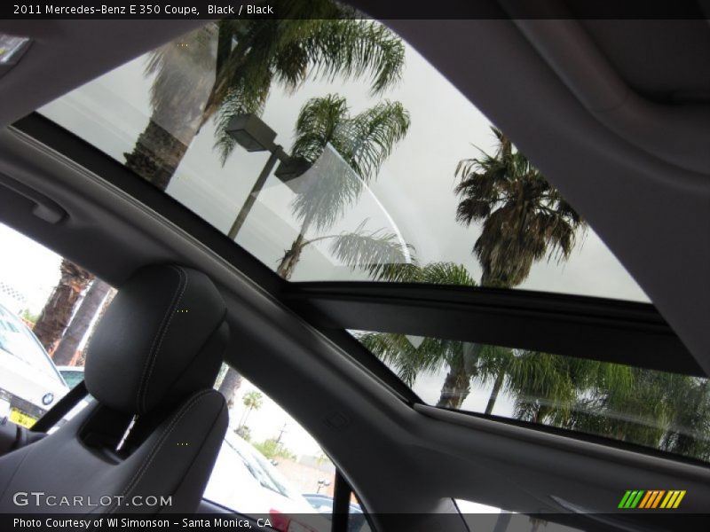 Black / Black 2011 Mercedes-Benz E 350 Coupe