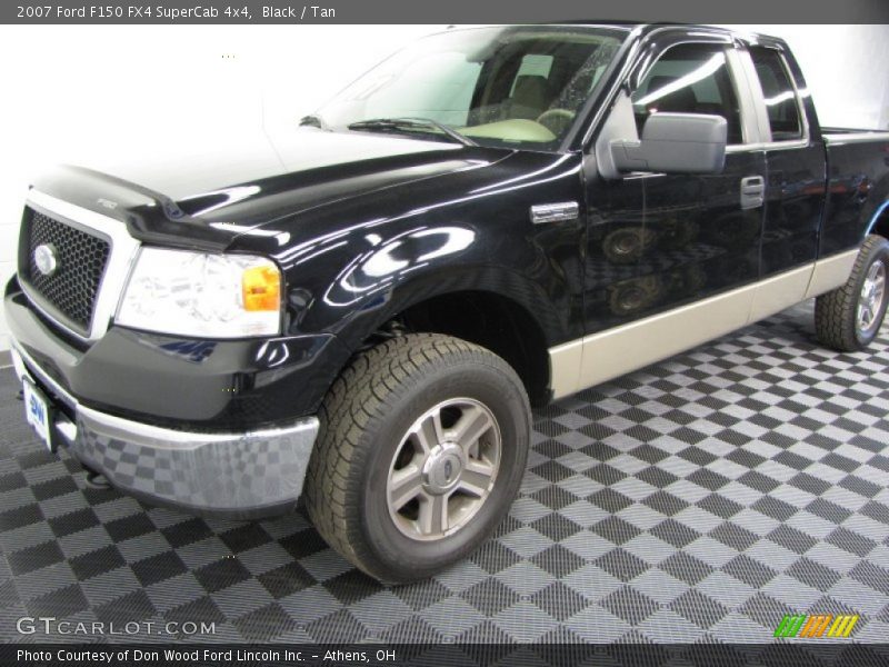 Black / Tan 2007 Ford F150 FX4 SuperCab 4x4