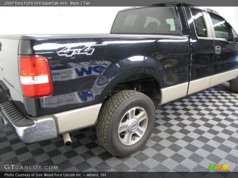 Black / Tan 2007 Ford F150 FX4 SuperCab 4x4