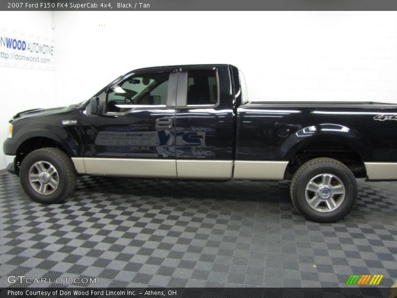 Black / Tan 2007 Ford F150 FX4 SuperCab 4x4