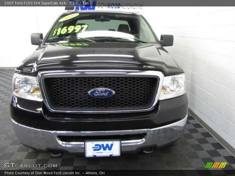 Black / Tan 2007 Ford F150 FX4 SuperCab 4x4