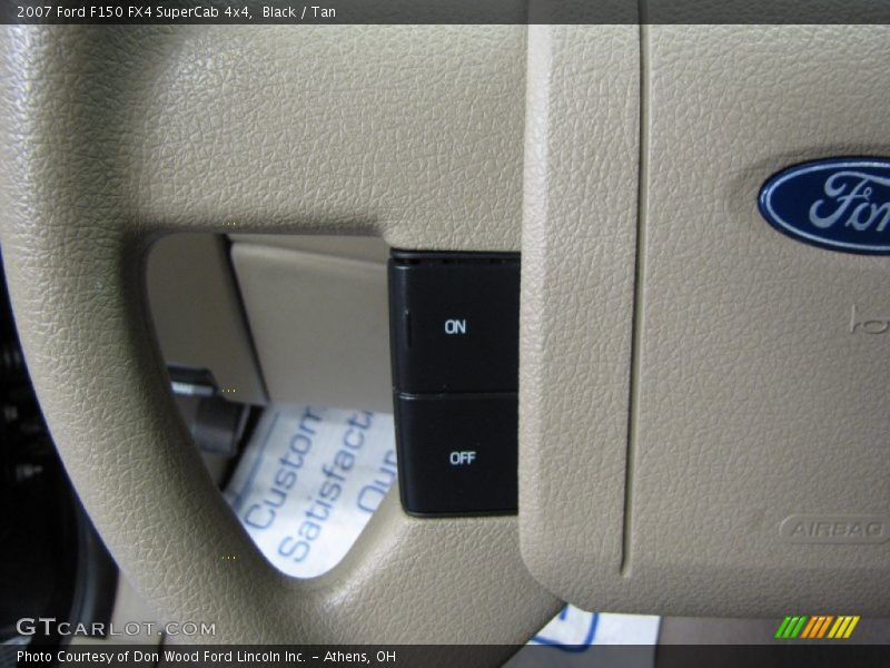 Black / Tan 2007 Ford F150 FX4 SuperCab 4x4