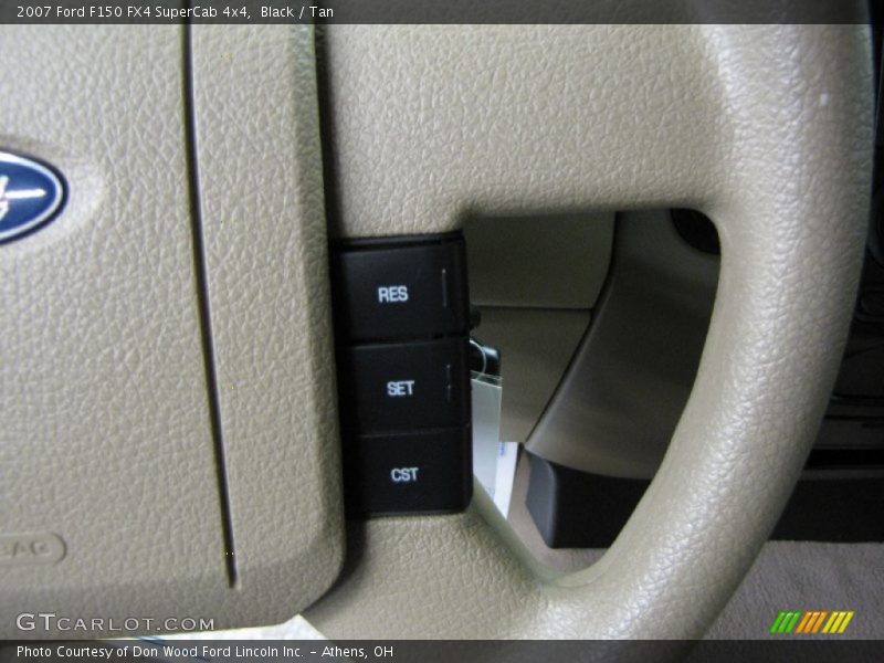 Black / Tan 2007 Ford F150 FX4 SuperCab 4x4