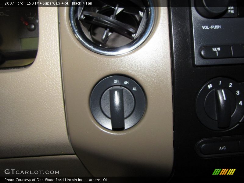Black / Tan 2007 Ford F150 FX4 SuperCab 4x4