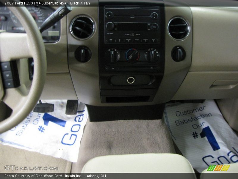 Black / Tan 2007 Ford F150 FX4 SuperCab 4x4