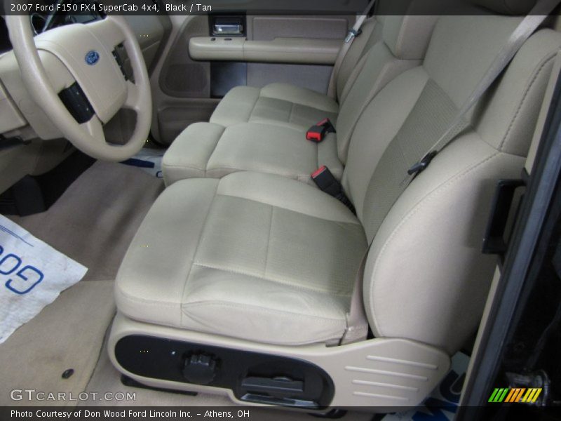 Black / Tan 2007 Ford F150 FX4 SuperCab 4x4