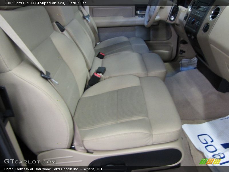 Black / Tan 2007 Ford F150 FX4 SuperCab 4x4