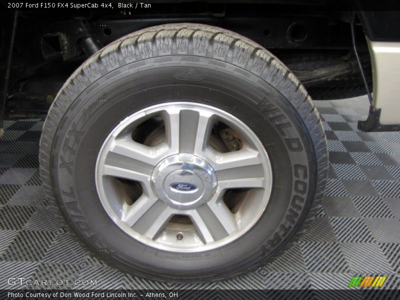 Black / Tan 2007 Ford F150 FX4 SuperCab 4x4