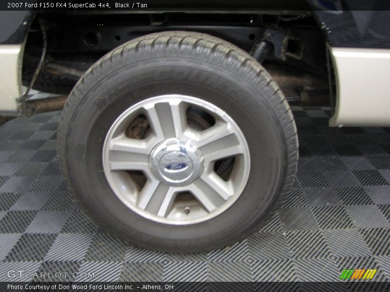 Black / Tan 2007 Ford F150 FX4 SuperCab 4x4