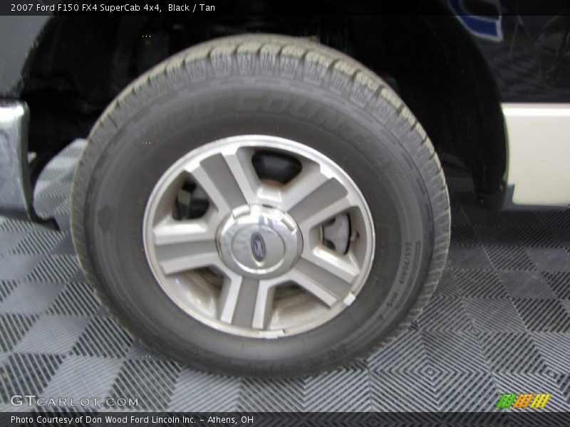 Black / Tan 2007 Ford F150 FX4 SuperCab 4x4