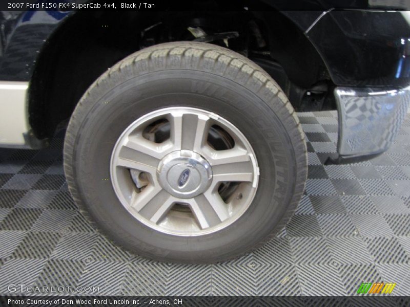 Black / Tan 2007 Ford F150 FX4 SuperCab 4x4
