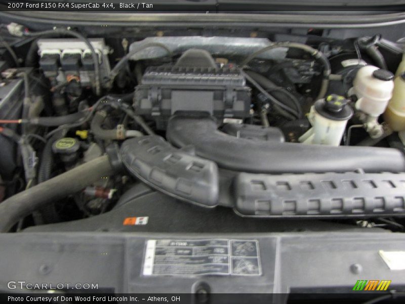 Black / Tan 2007 Ford F150 FX4 SuperCab 4x4