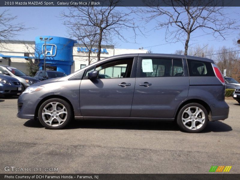 Galaxy Gray Mica / Black 2010 Mazda MAZDA5 Sport