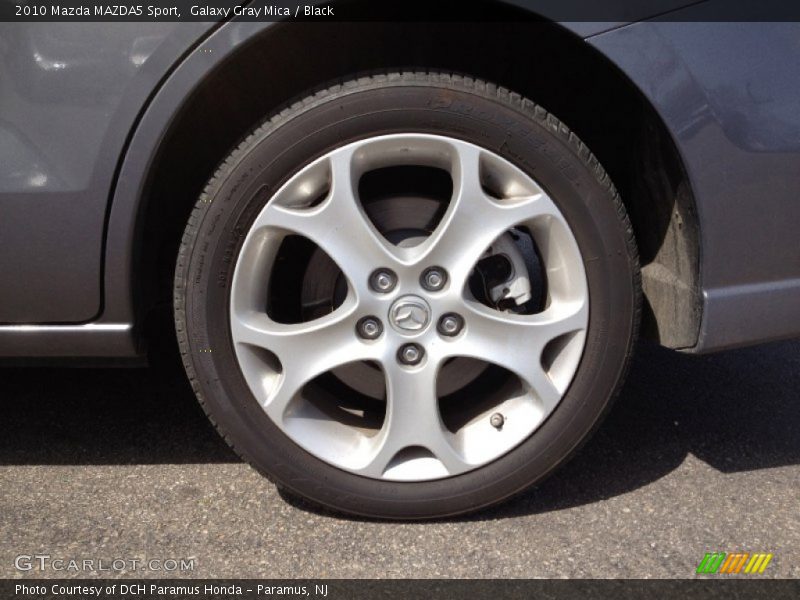 Galaxy Gray Mica / Black 2010 Mazda MAZDA5 Sport