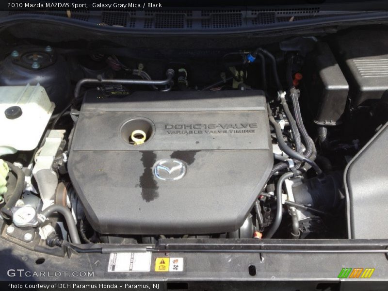 Galaxy Gray Mica / Black 2010 Mazda MAZDA5 Sport