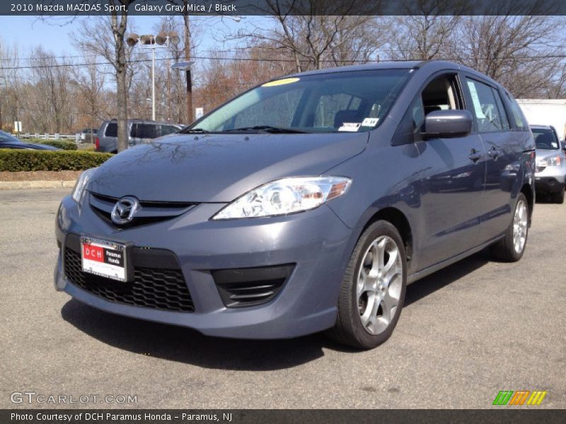Galaxy Gray Mica / Black 2010 Mazda MAZDA5 Sport