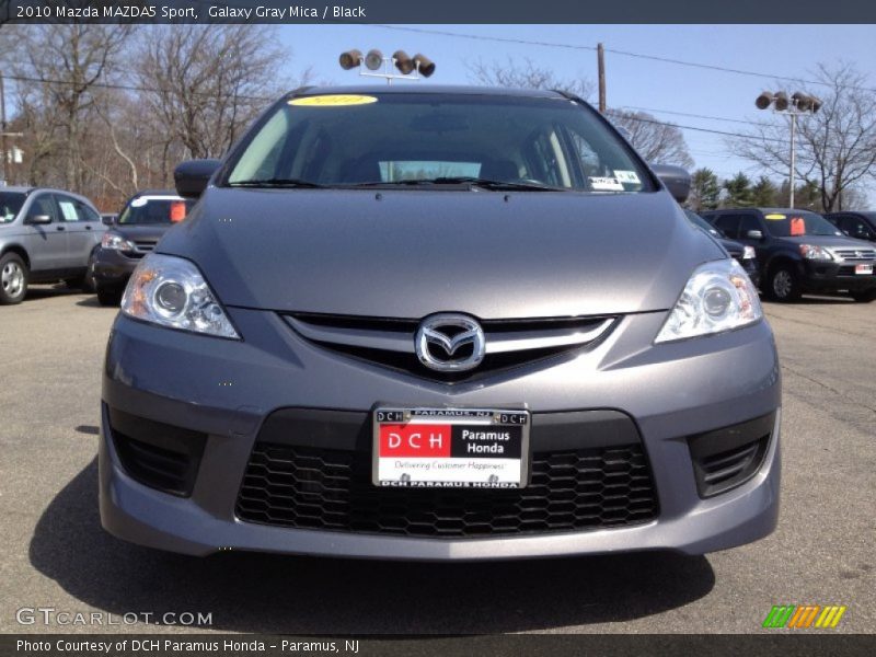 Galaxy Gray Mica / Black 2010 Mazda MAZDA5 Sport