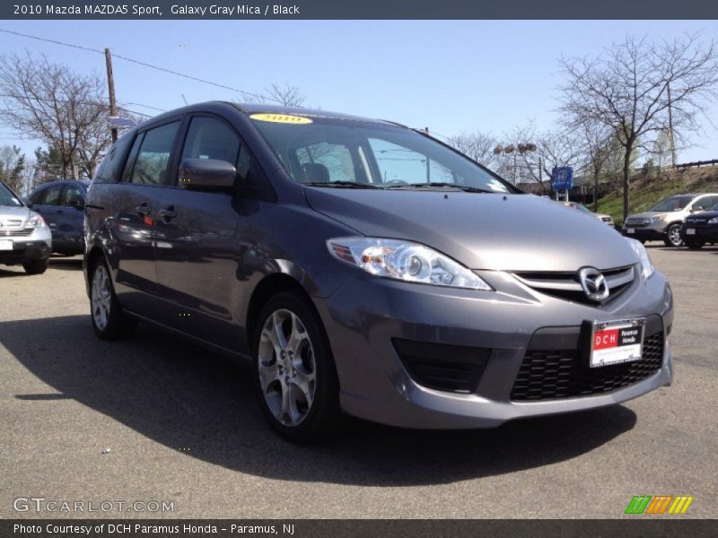 Galaxy Gray Mica / Black 2010 Mazda MAZDA5 Sport