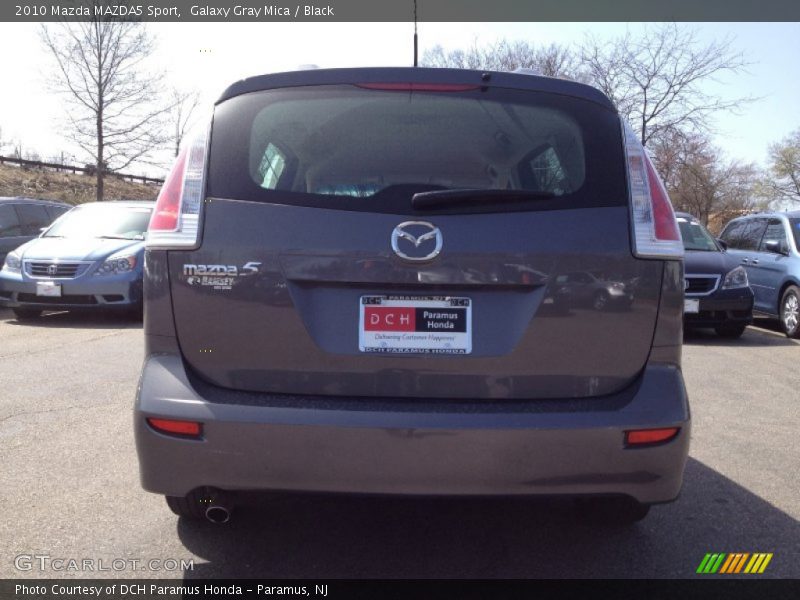 Galaxy Gray Mica / Black 2010 Mazda MAZDA5 Sport