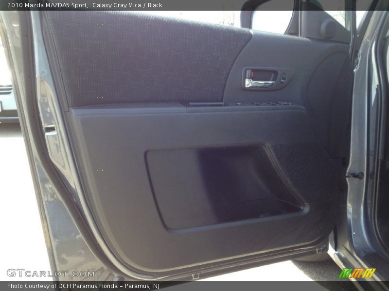 Galaxy Gray Mica / Black 2010 Mazda MAZDA5 Sport