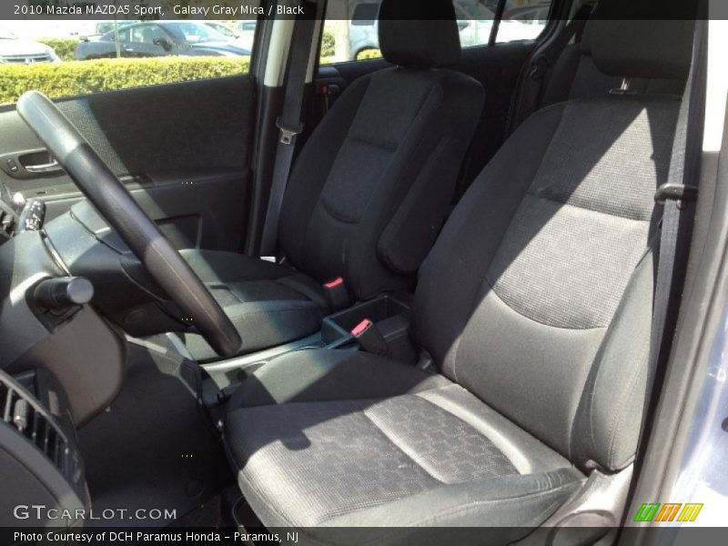 Galaxy Gray Mica / Black 2010 Mazda MAZDA5 Sport