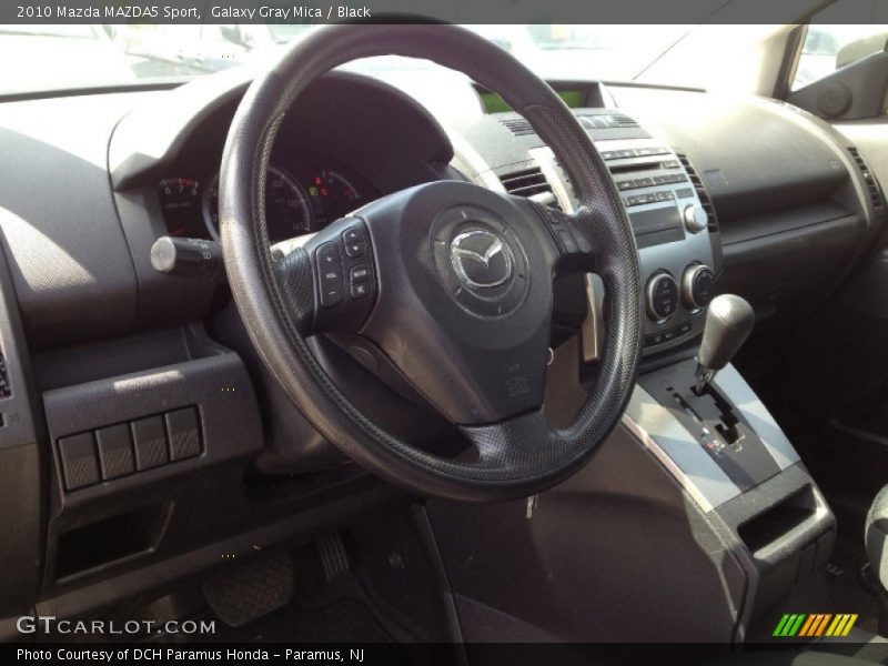 Galaxy Gray Mica / Black 2010 Mazda MAZDA5 Sport