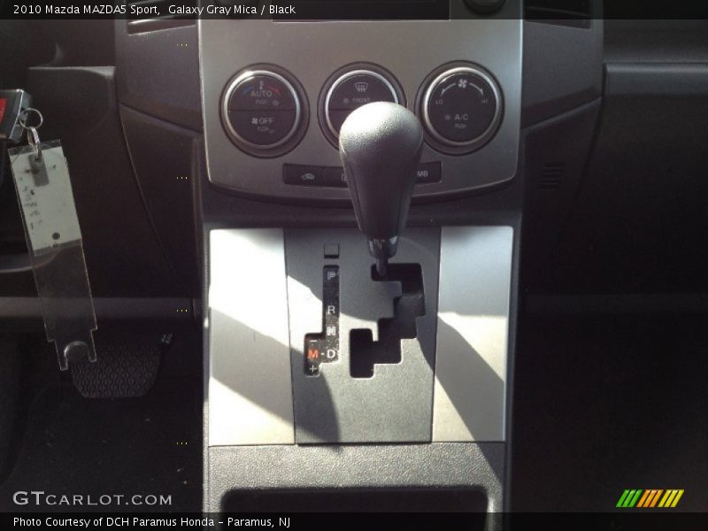 Galaxy Gray Mica / Black 2010 Mazda MAZDA5 Sport