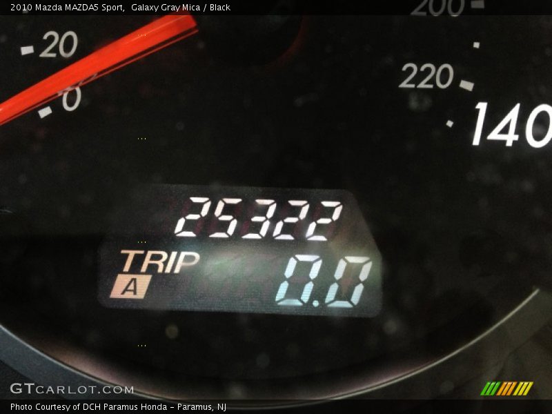 Galaxy Gray Mica / Black 2010 Mazda MAZDA5 Sport