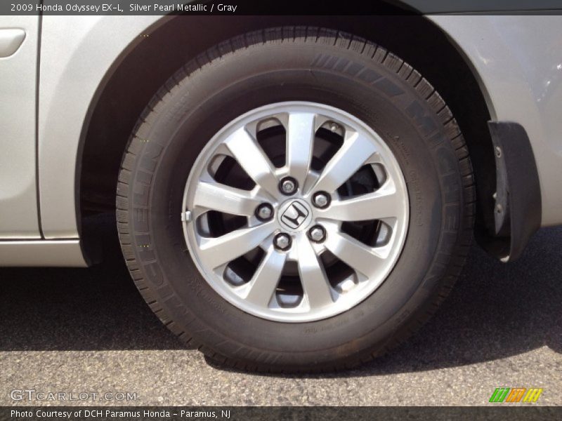 Silver Pearl Metallic / Gray 2009 Honda Odyssey EX-L