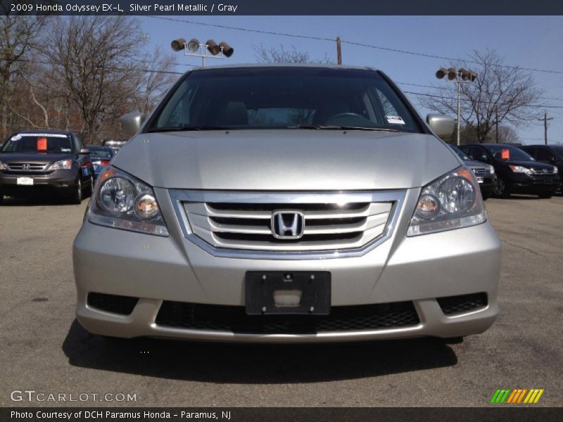 Silver Pearl Metallic / Gray 2009 Honda Odyssey EX-L