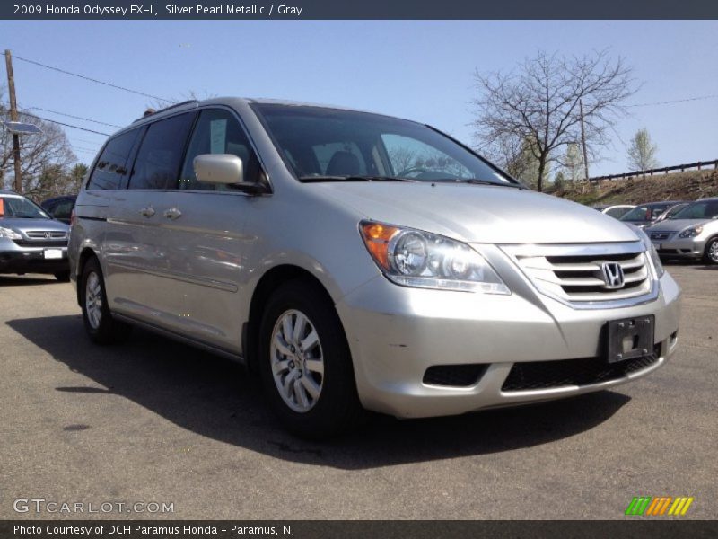 Silver Pearl Metallic / Gray 2009 Honda Odyssey EX-L