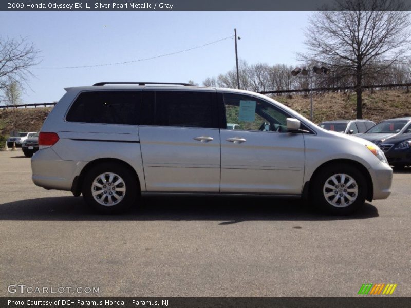 Silver Pearl Metallic / Gray 2009 Honda Odyssey EX-L