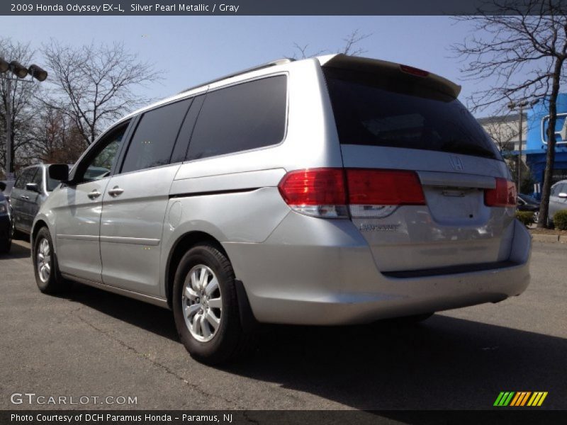 Silver Pearl Metallic / Gray 2009 Honda Odyssey EX-L