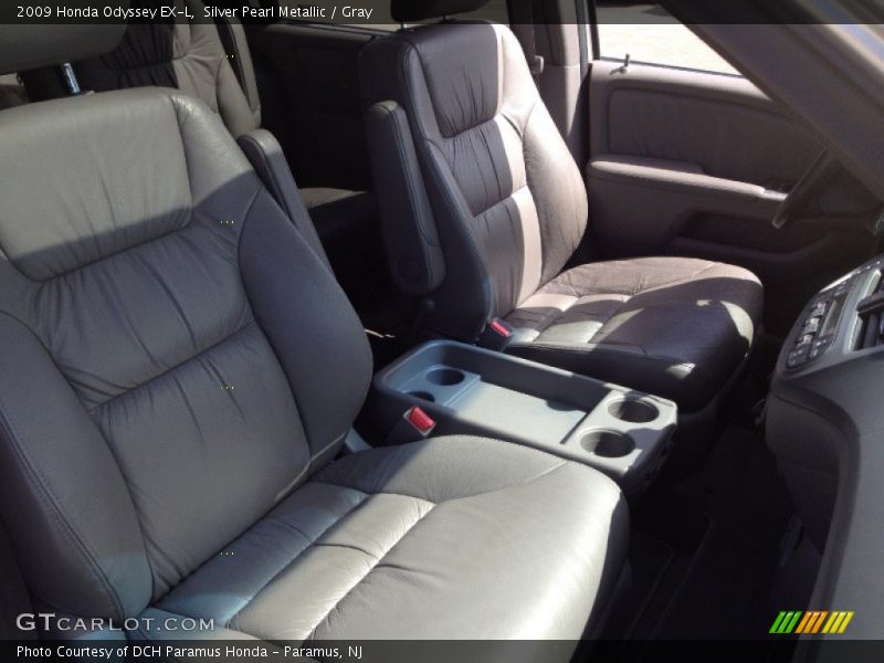 Silver Pearl Metallic / Gray 2009 Honda Odyssey EX-L