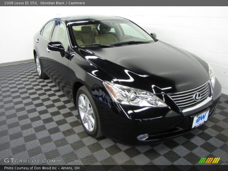 Obsidian Black / Cashmere 2008 Lexus ES 350