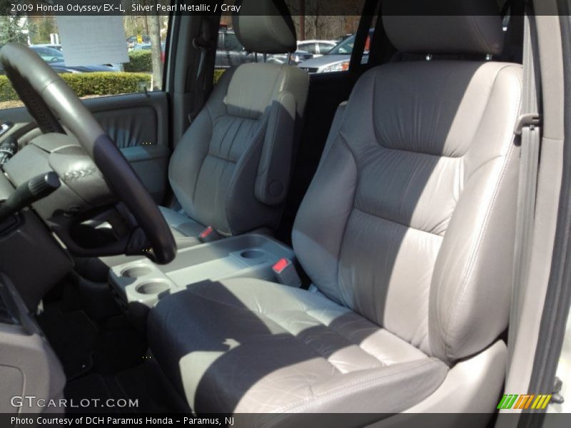Silver Pearl Metallic / Gray 2009 Honda Odyssey EX-L