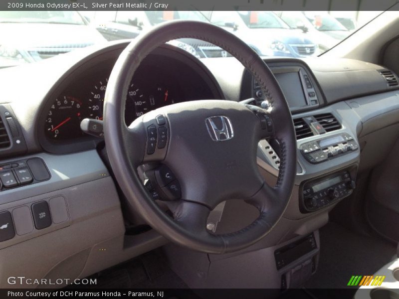 Silver Pearl Metallic / Gray 2009 Honda Odyssey EX-L